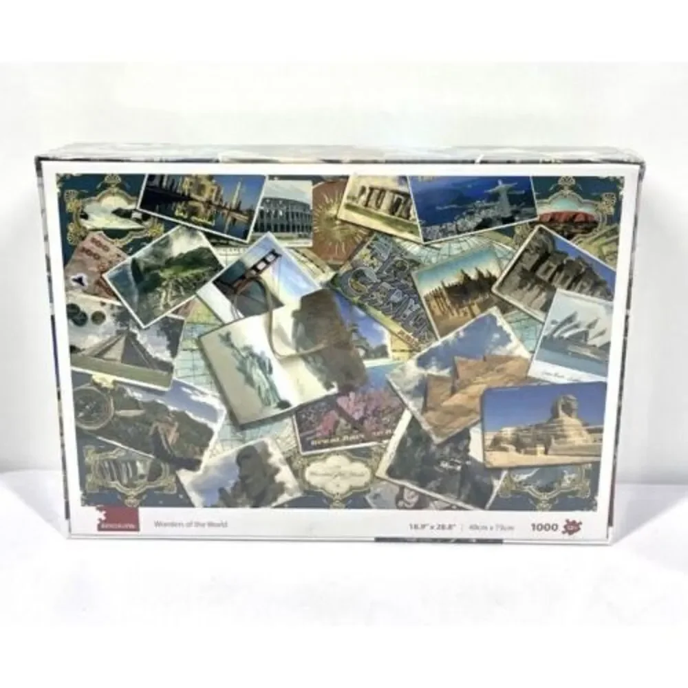 Seesaw 1000 Piece Jigsaw Puzzle WONDERS OF THE WORLD Travel New Sealed